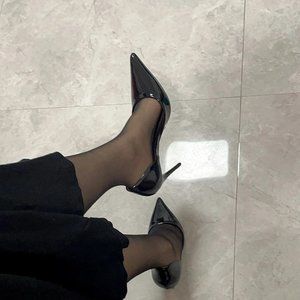 Black high heels